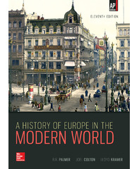 McGraw Hill's A History of Europe (Palmer)