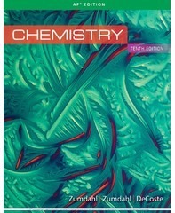 Cengage Learning's Chemistry (Zumdahl)