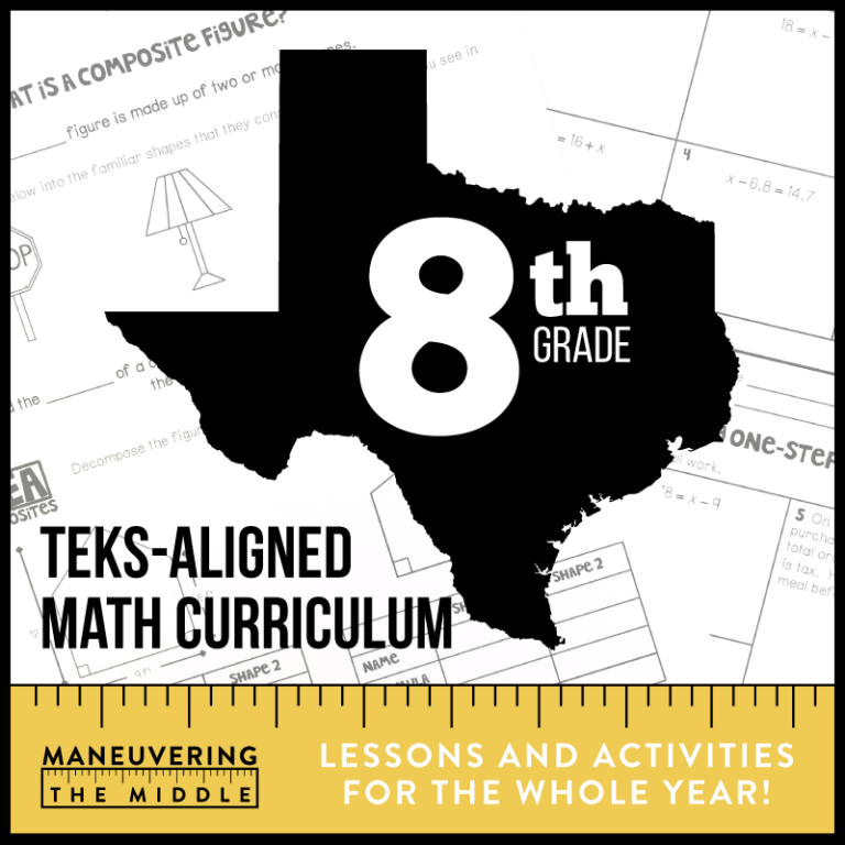 TEKS-Aligned Math Curriculum