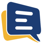 Learning List gold and blue review icon