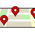 publisher's correlation works like this image of a Google map with red pinsp is like google map with red pins