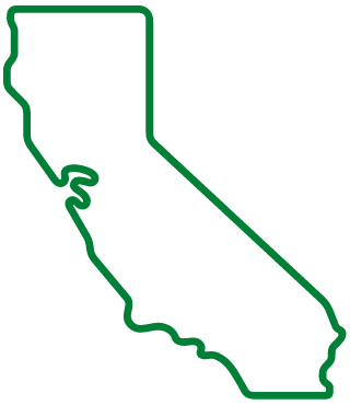 Image of the state of California