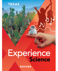 Cover of Savvas' Texas Experience Grade 5 science curriculum